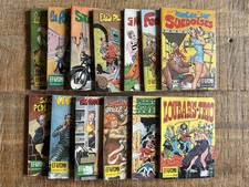 EF Popcomix – 13 BD adulte (Elvifrance 1976-1979) OK à Tres Bonne Condition