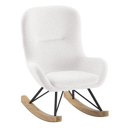 Fauteuil bascule bouclette - fauteuil, à