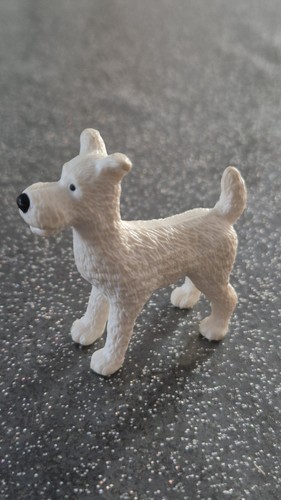 Figurine milou série - milou, tintin