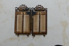 Cadre ancien double chevalet