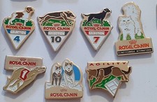 lot 7 different pins animal food kibble dog cat royal canine