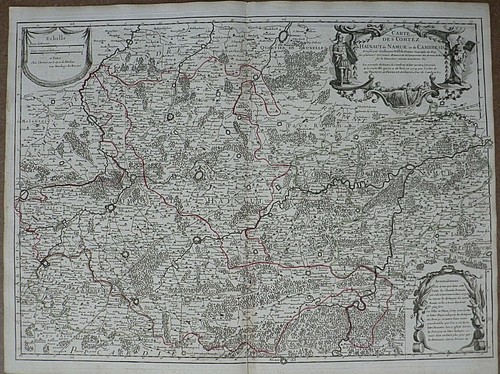 Carte ancienne xviiième - carte,