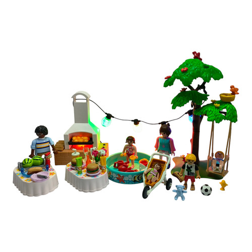 Sympa famille barbecue - ,