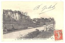 Old postcard 21 - Aignay le Duc (Côte d'Or) - Location of the Old Castle