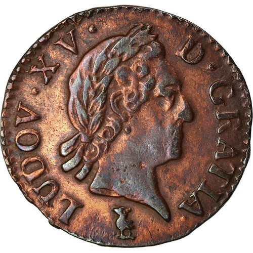 Monnaie france louis - france,, xv