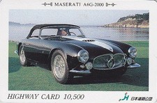 Carte JAPON - VOITURE -