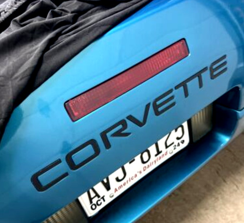 Matte black rear only - rear, plastic