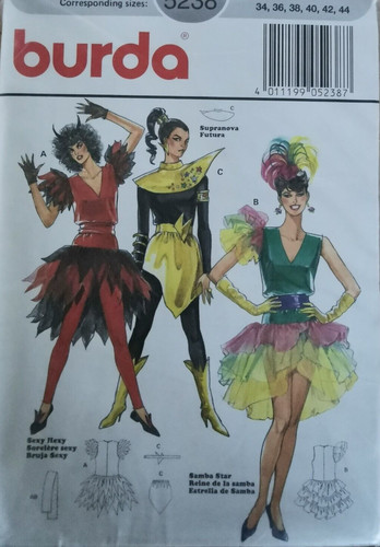 5238 patron burda creations - 5238,