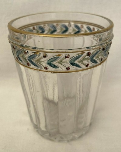 Ancien verre gobelet cristal - verre/gobelet,,