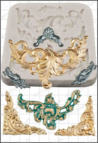 Moule silicone baroque - moule,