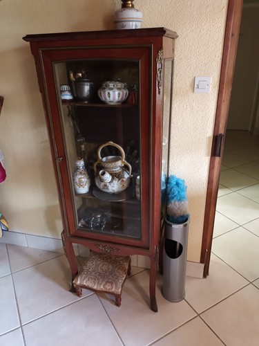 Vitrine bois - vitrine, en