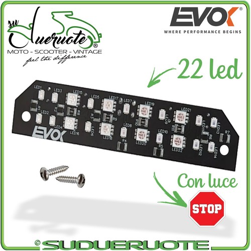 Feu arrière avec - stop, 22