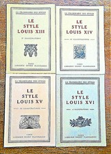 Décoration Meubles, Monuments Styles Louis XIII,Louis XIV, Louis XV  Louis XVI