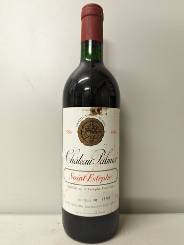 Saint estephe 1986 chateau - saint,