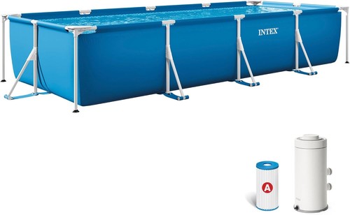 Piscine tubulaire intex metal - piscine,