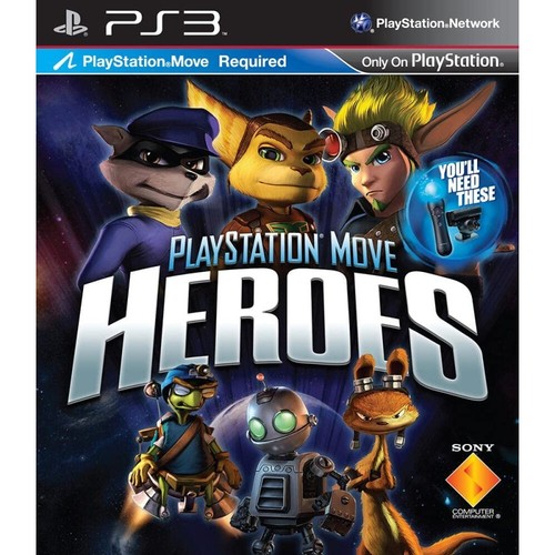 Playstation move heroes - move, (jeu