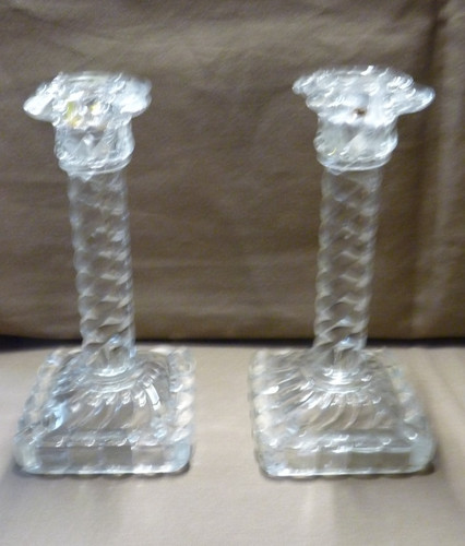 Baccarat rare bougeoirs - rare,