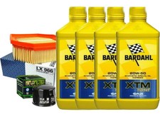 Kit/Tagliando BMW K/1200 GT R Bardahl XTM Synt 20W50 Filtre Huile Air X Moto