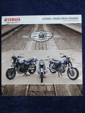 Yamaha XJR1300 SR400 Edition Models 50 Years Brochure 2014
