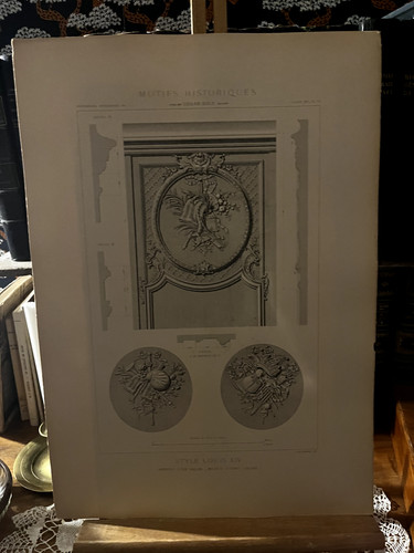 Style louis xiv lambris - lambris, d'un
