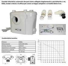 Broyeur Sanitaire WC Évier