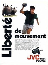 1995 / JVC camcorders / video / freedom of movement / advertising / advertising