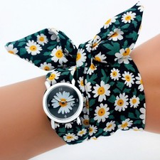 Montre-bracelet en tissu de