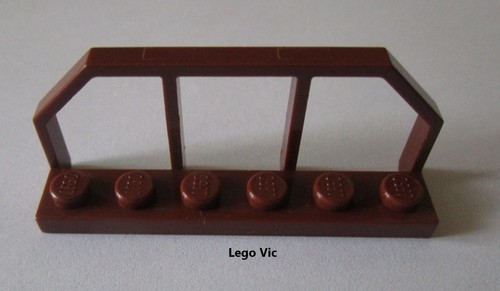 Lego 6583 plate 1x6 fence - lego,