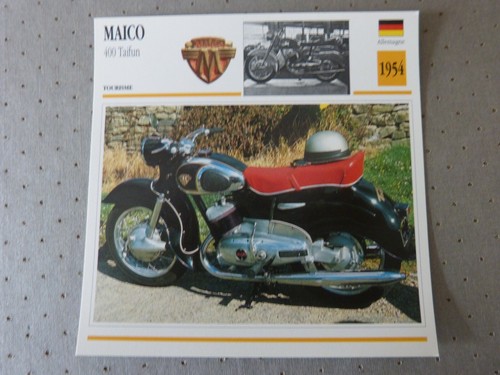 Fiche photo moto maico 400 - photo,