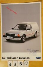 FORD ESCORT LIVRAISON/