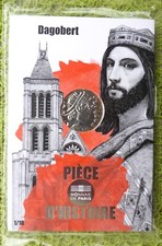 France 2019. 10 Euros argent. PIECE D'HISTOIRE 1/18 DAGOBERT Neuf sous .Blister