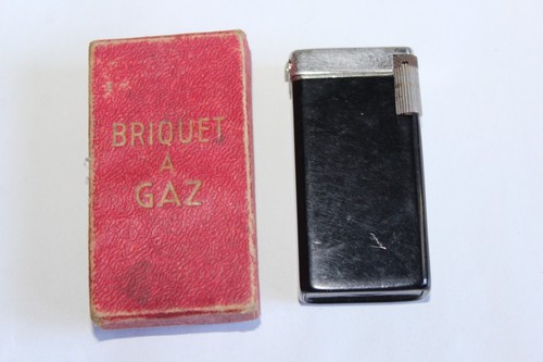 Antique gas lighter box - gas,