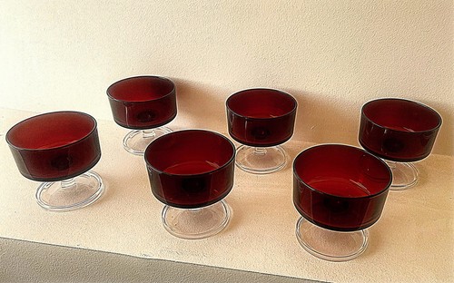 Coupes champagne dessert - 6, ou