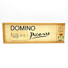Wooden domino game - Picasso illustration - Gavilla de Fabulas sin Amor