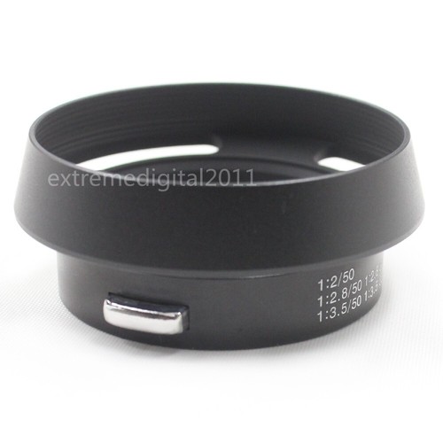Metal round lens hood - metal, for