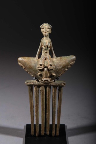 Art africain peigne baoulé - africain, en