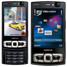 Unlocked Original NOKIA N95 8GB Slider 3G 5MP Wifi GPS 2.8'' Black Mobile Phone