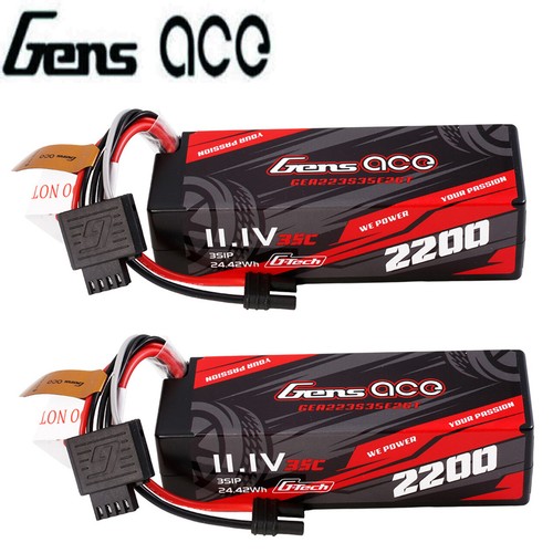 Gens ace 2200mah 35c - 35c, 11.1v