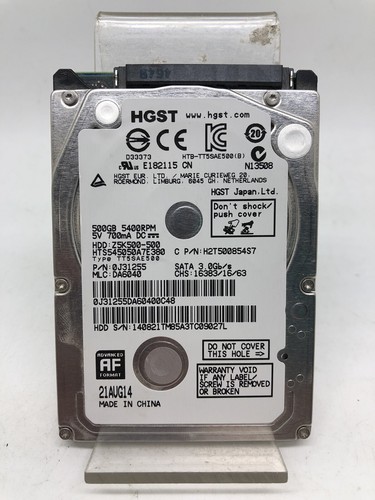 Disque dur interne hgst - hgst, 500go