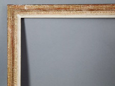 Cadre moderne 51x37,7 cm, feuillure: 46x32 à 32,5 cm bois patiné C717