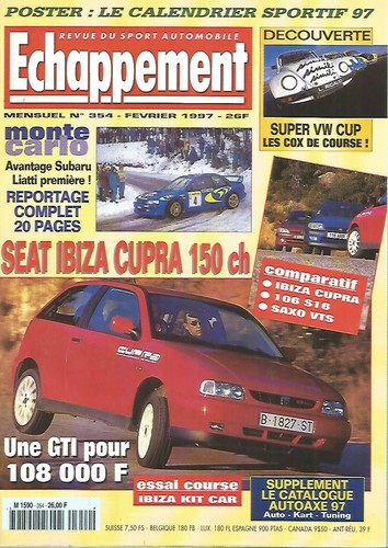 Echappement 354 seat ibiza - echappement, n°354