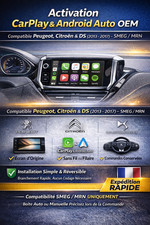 Activation CarPlay OEM pour