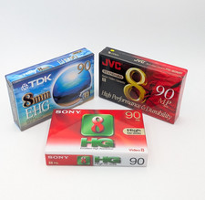 Lot de 3 cassettes caméscope