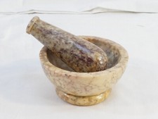 Antique marble mortar or pestle