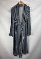 Robe cardigan midi ceinturée