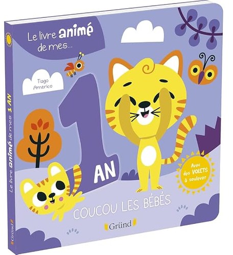 Livre animé mes - le, an
