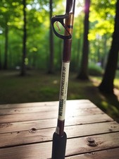Vintage canne à pêche bateau