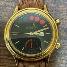 Corum Memosail Regata Yacht Timer Watch Gold Black Dial 4.2cmCase Free JP H10