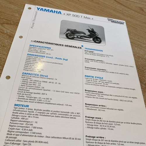 Yamaha xp500 max 2001 - yamaha,