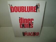 LA DOUBLURE / LE DINER DE CONS / LE PLACARD French dvd Set PAL DANIEL AUTEUIL